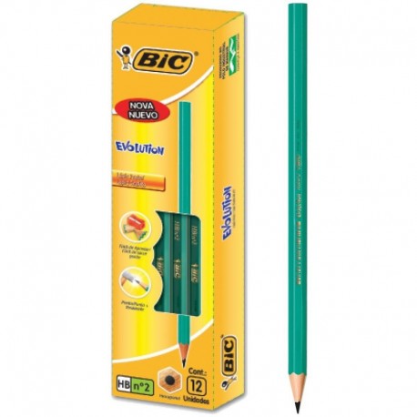 LAPIZ GRAFITO BIC EVOLUTION HB