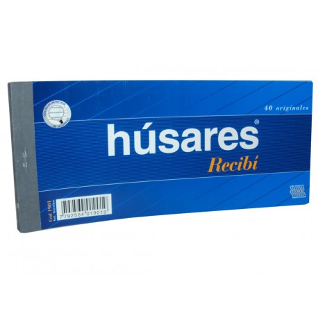 HUSARES RECIBI GRANDE X 40 ORIGINALES