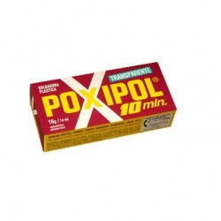 POXIPOL 10MIN TRANSPARENTE 16G/14ML